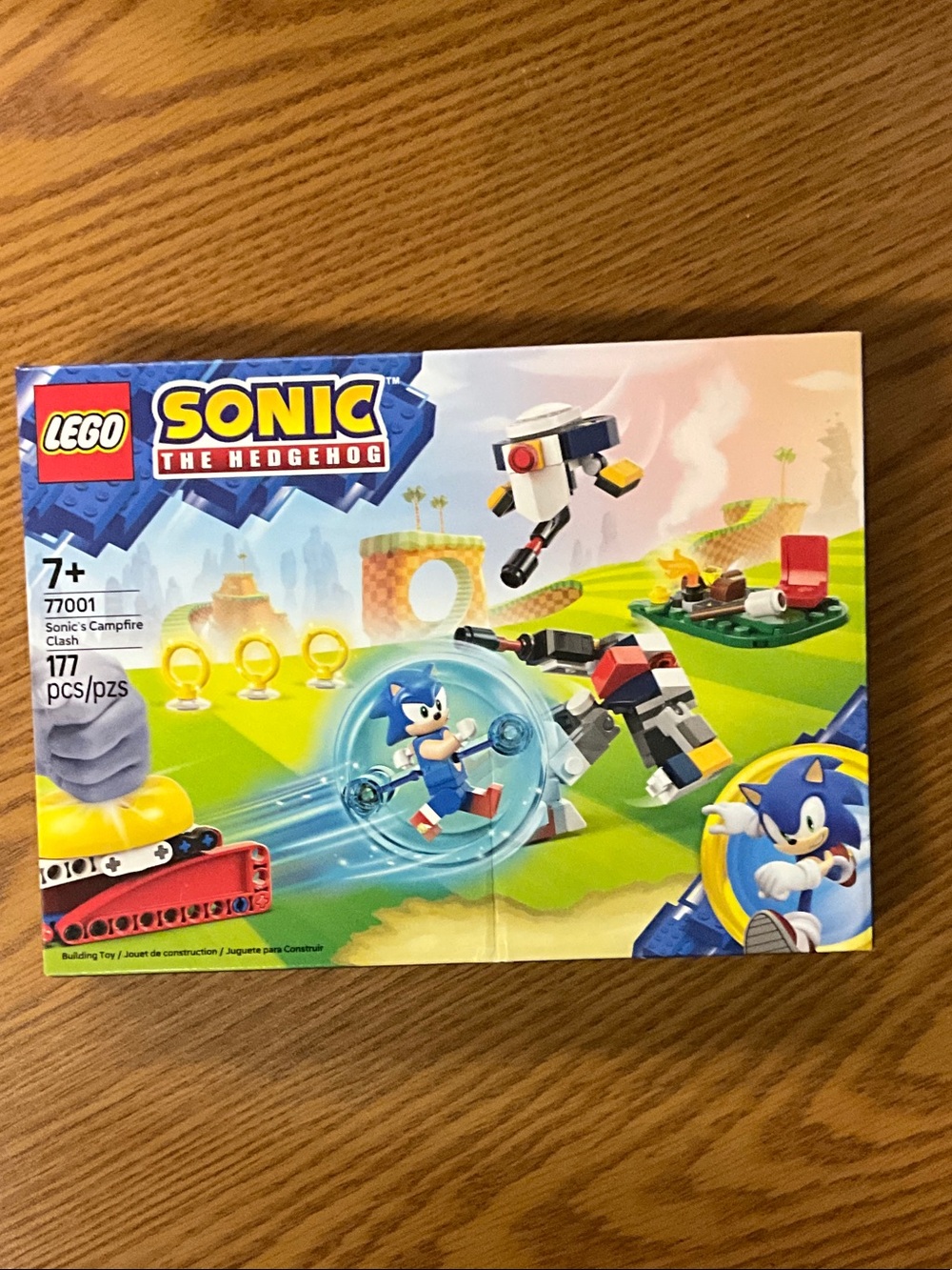 LEGO Sonic Blue Sonic’s Campfire Clash Playset